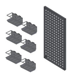 Fortress Series – 24 Large Rifle Magazine | Storage Kit