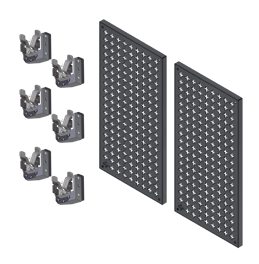Fortress Series – Horizontal | 3 Rifle Display Kit