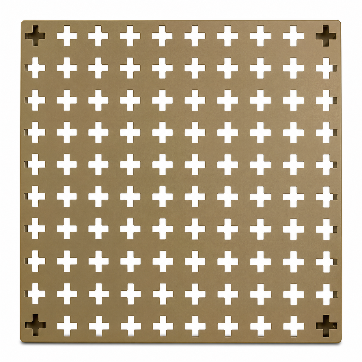 Fortress Series – 400 x 400mm Steel Pegboard (Coyote Brown)