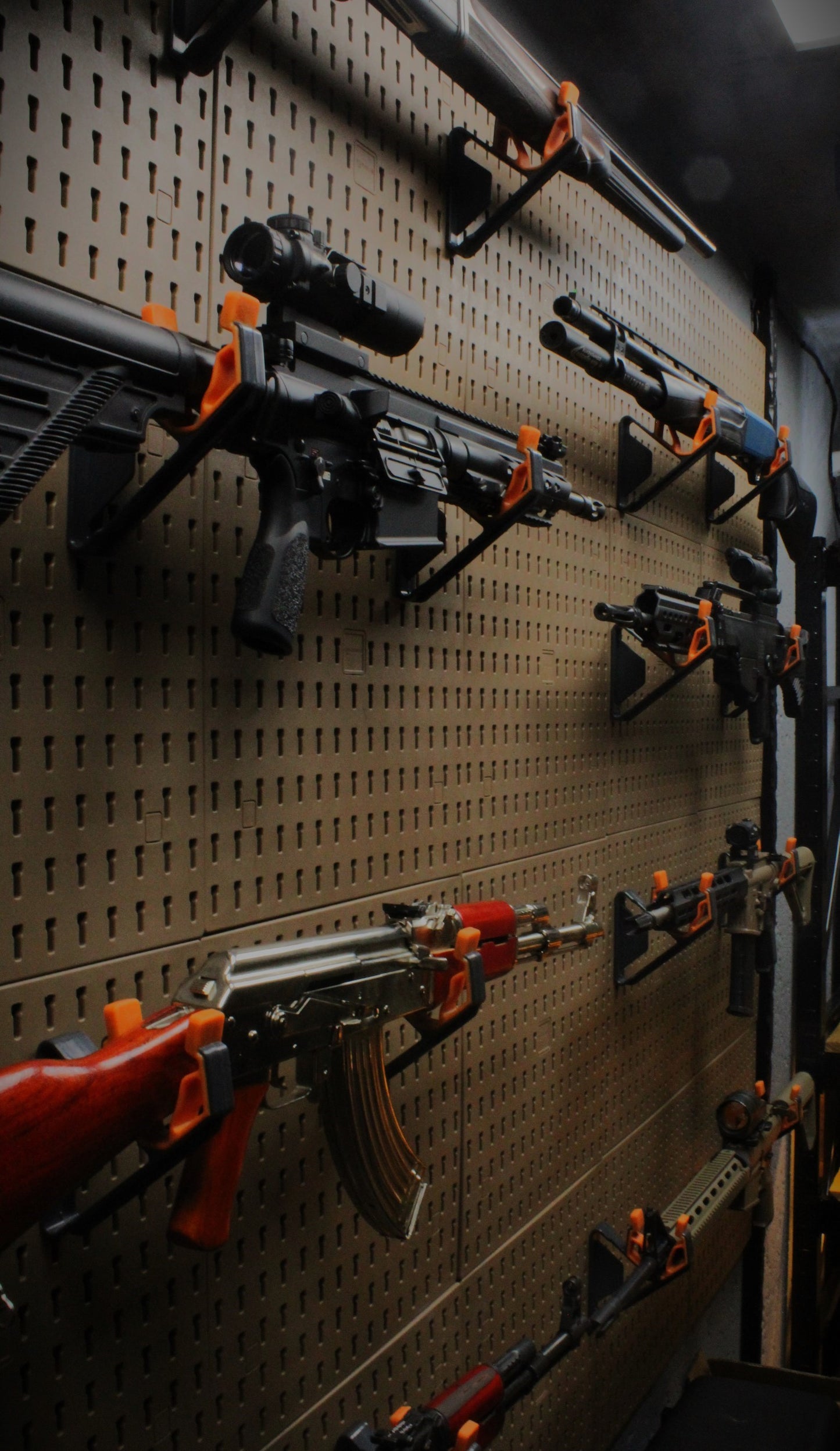 4 PegBoard - Rifle kit