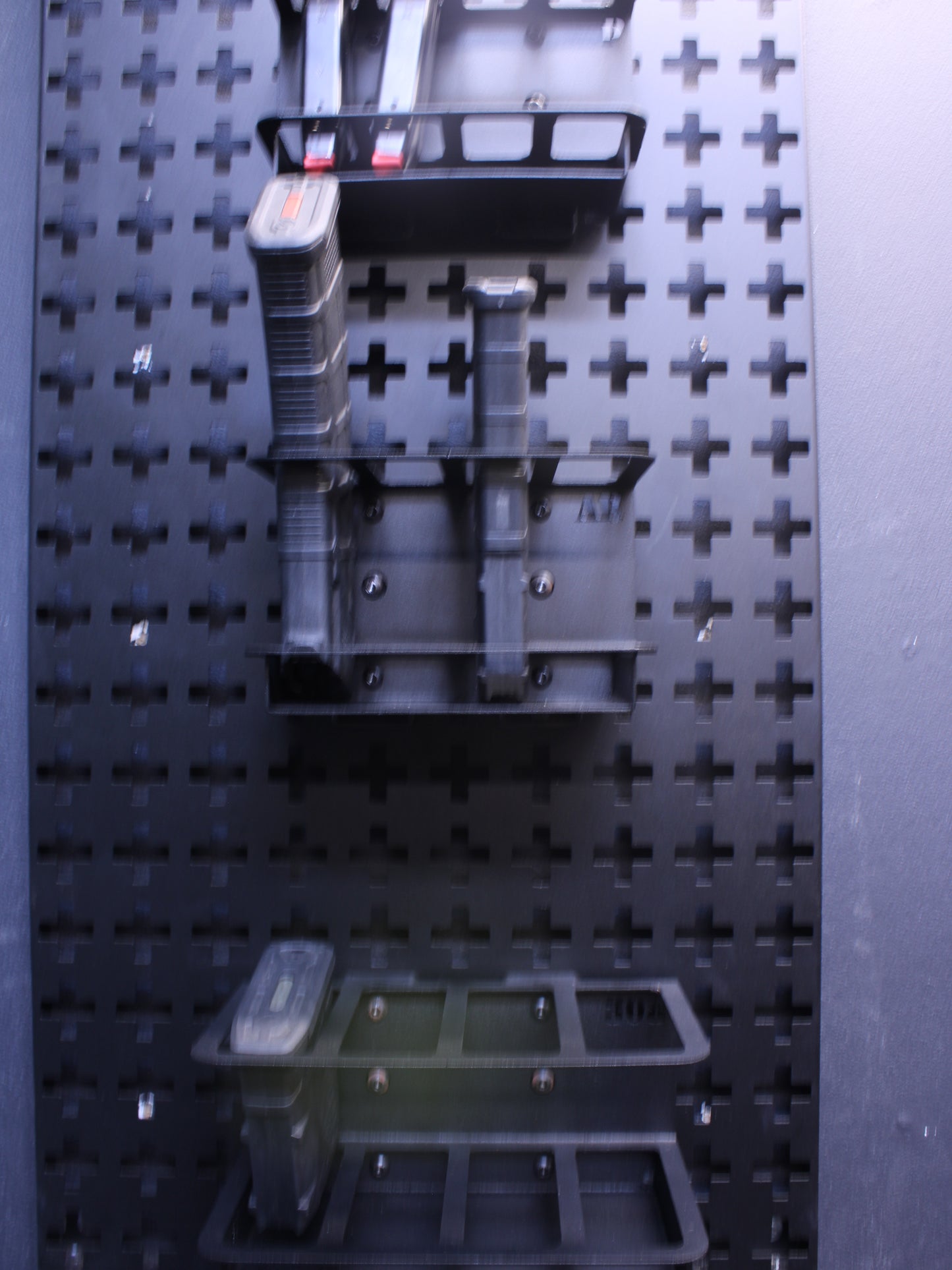 Fortress series - Steel Pegboard - AR/AK Magazine holder x2