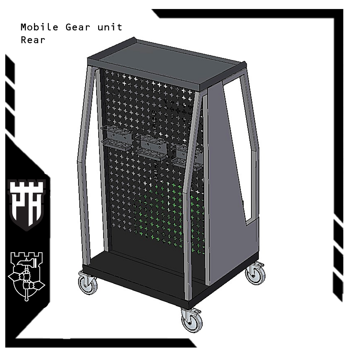 Fortress Series-Mobile Racking unit