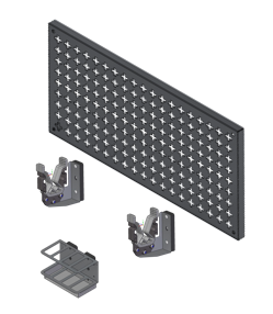 Fortress Series – Horizontal – 1 Rifle Display Kit | 800