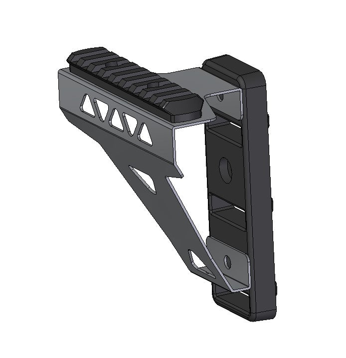 Fortress Series – Picatinny rail mount