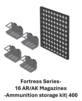 Fortress Series – 16 AR/AK Magazine Storage Kit | 400