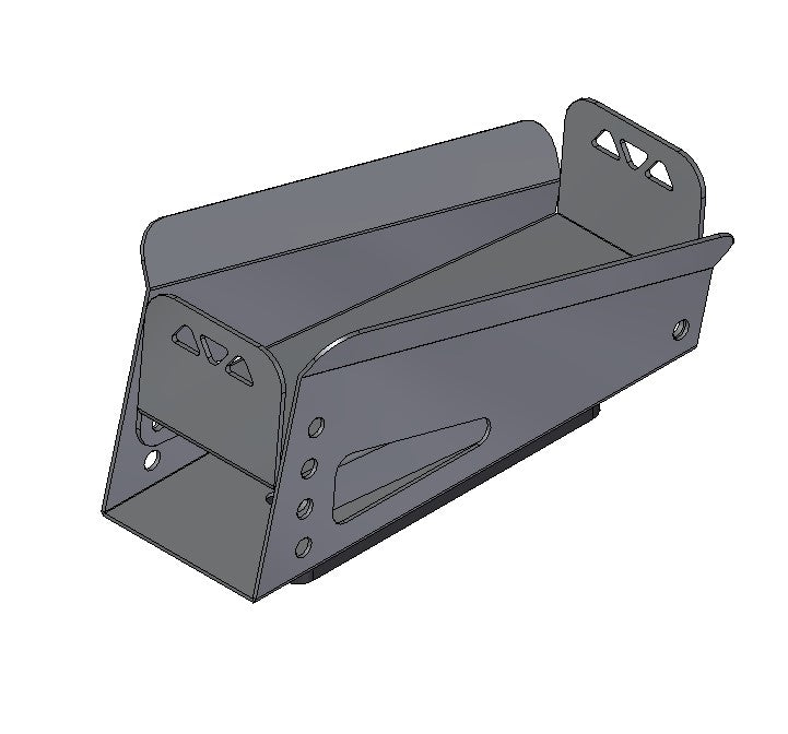 Fortress series - Single Adjustable Buttstock Container