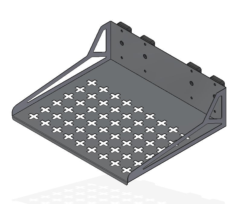 Fortress Series – Compact Vertical Racking Shelf Base – Paladin-Armoury