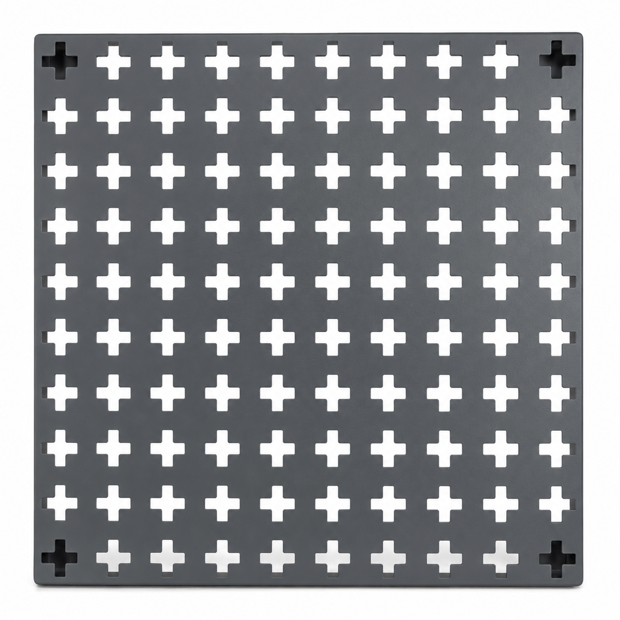 Fortress Series – 400 x 400mm Steel Pegboard (Wolf Gray)