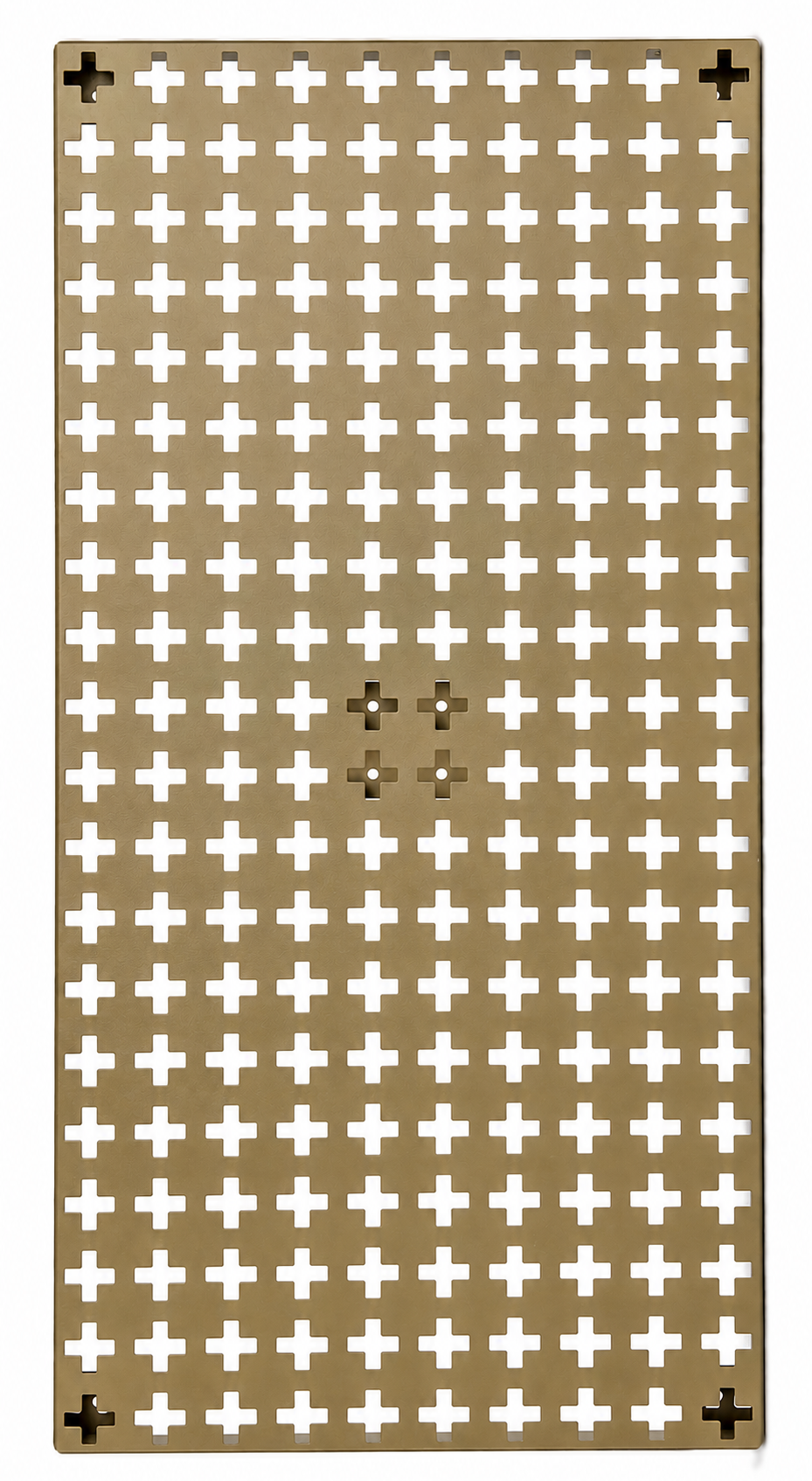 Fortress Series – 400 x 800mm Steel Pegboard (Coyote Brown)