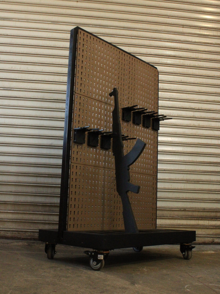 Gun Rack Wheeled Vertical Rifle Rack – Paladin-Armoury