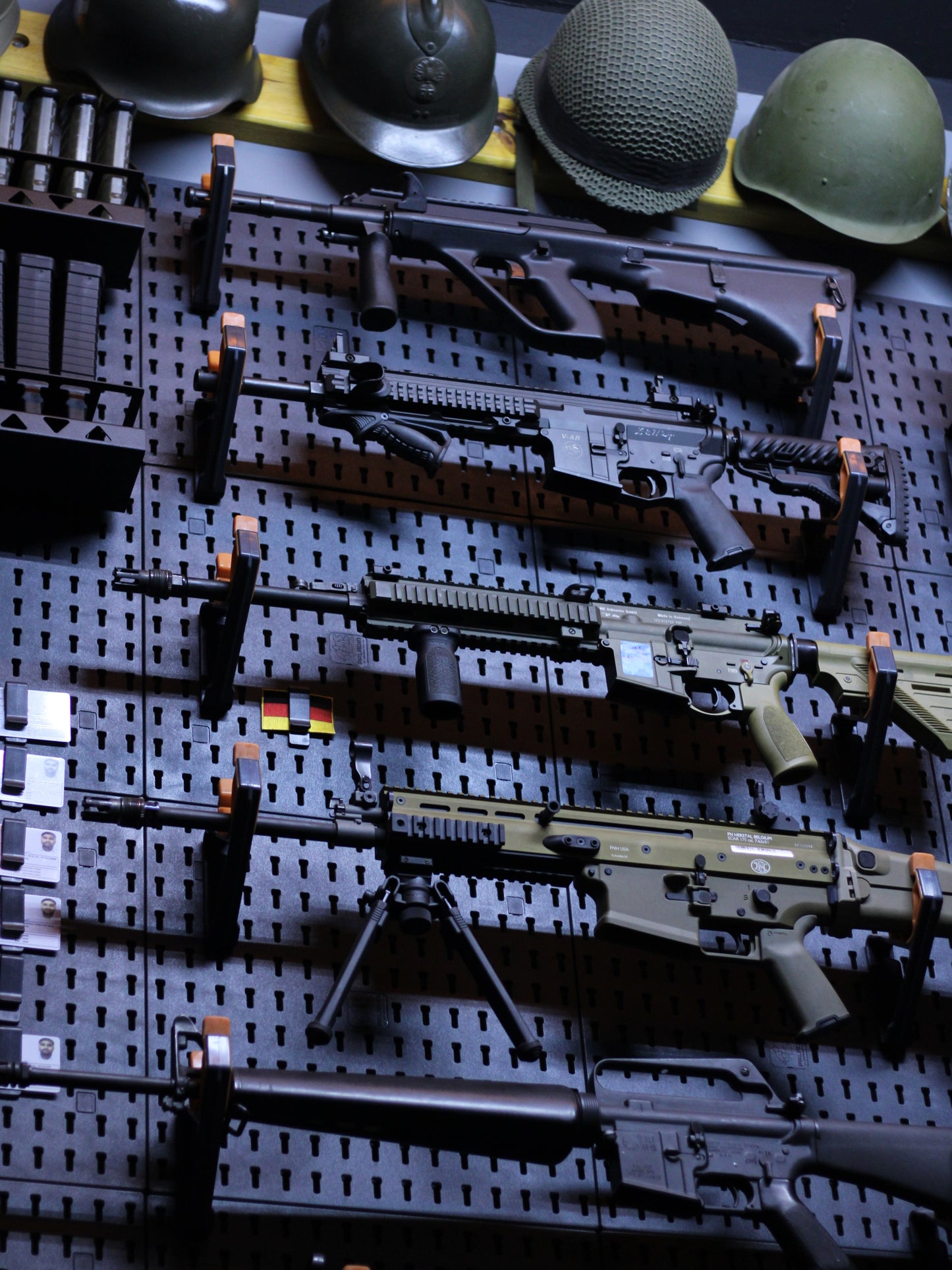 DARK KNIGHT- FIREARM PEGBOARD DISPLAY SPECIAL