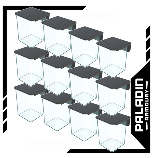 Sentinel Series – Clear Slider Container Combo x 12