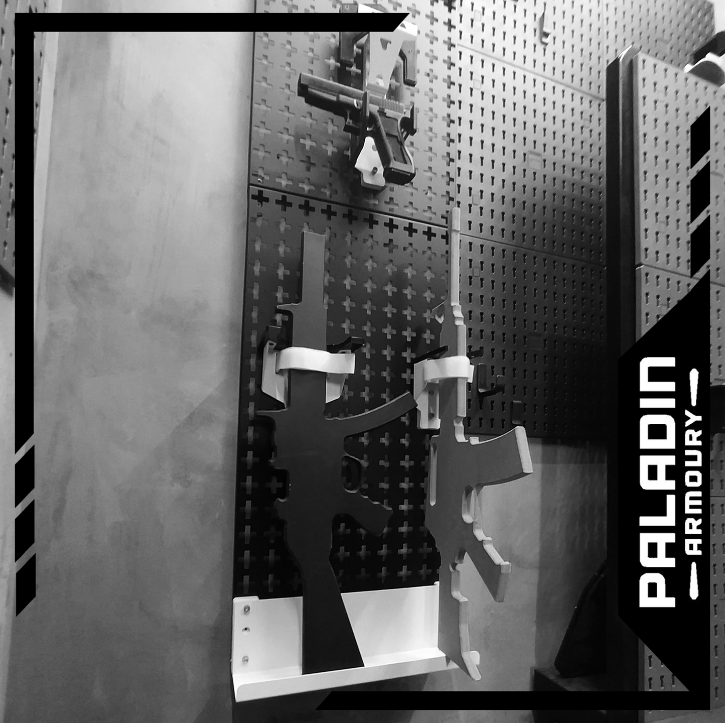 Fortress Series – Steel Pegboard 400 x 800mm Panel