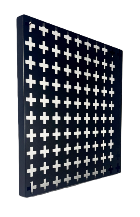Fortress Series – Steel Pegboard 400 x 400mm Panel
