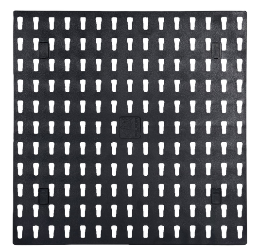 Sentinel Series – Plastic Pegboard - Anthracite Black