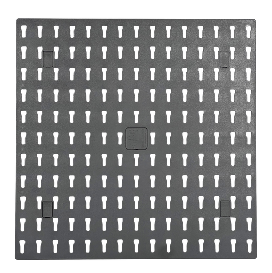 Sentinel Series – Plastic Pegboard- Wolf Gray