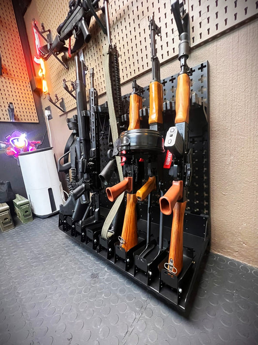 Fortress Series – Compact Vertical Rifle Racking Combo (4 Rifle)