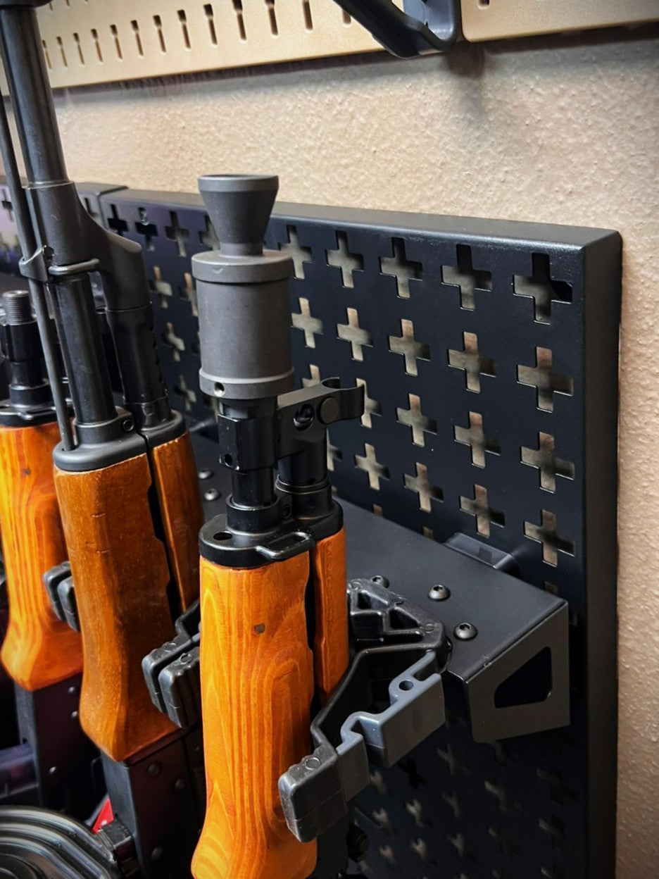 Fortress Series – Compact Vertical Rifle Racking Combo (4 Rifle)